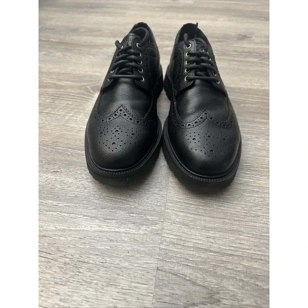 Cole Haan Men's American Classics Longwing Oxfords Black Sz 10.5 M work Career